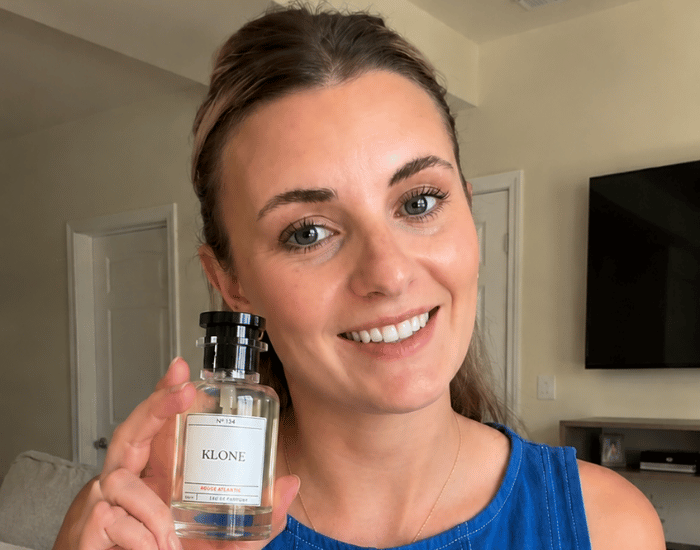 Customer using the product